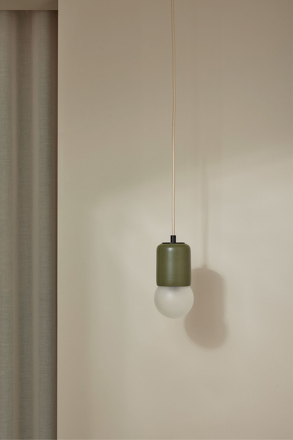 Terra 1 Pendant Light - Fabric