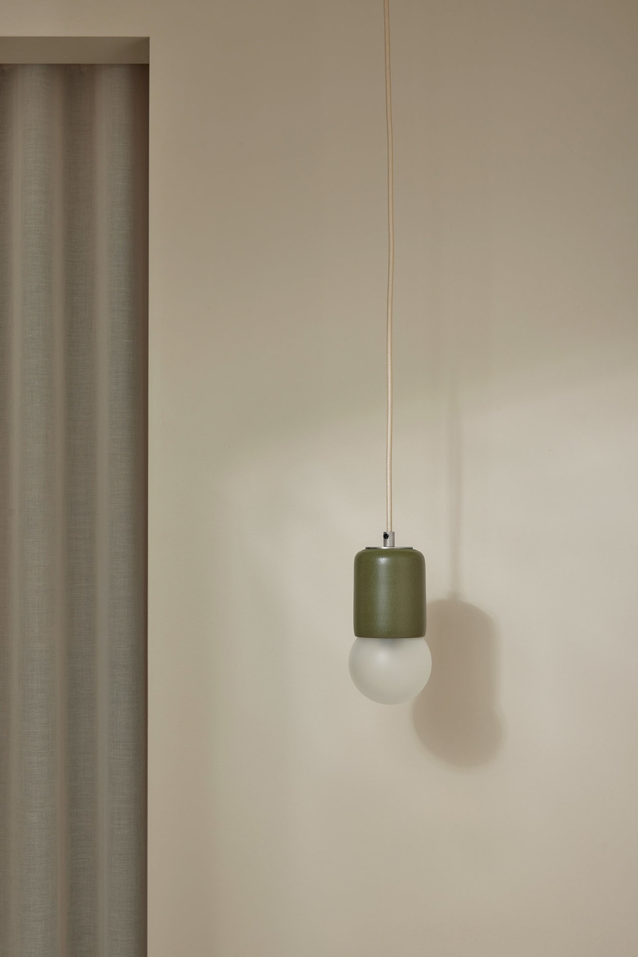 Terra 1 Pendant Light - Fabric