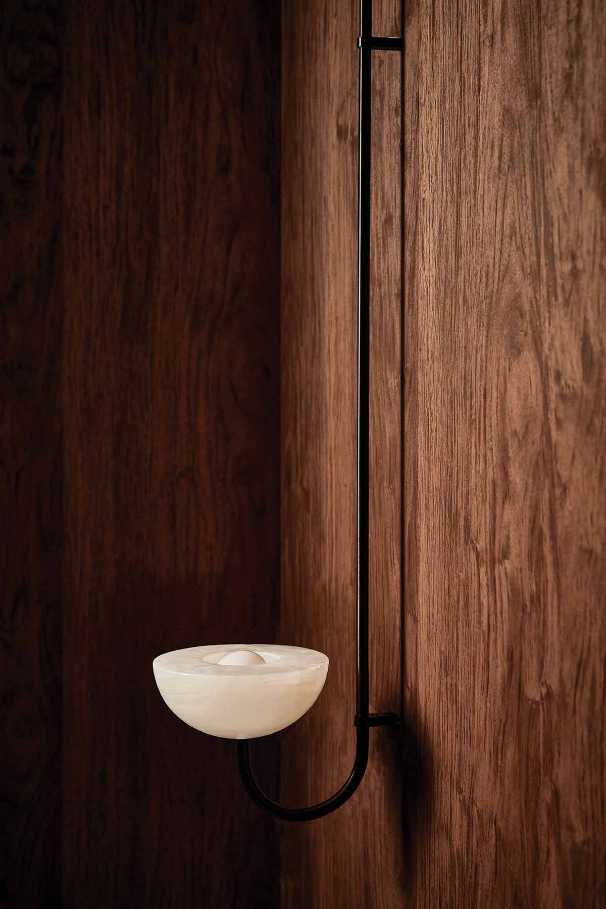 Aurelia Wall Light, Stone