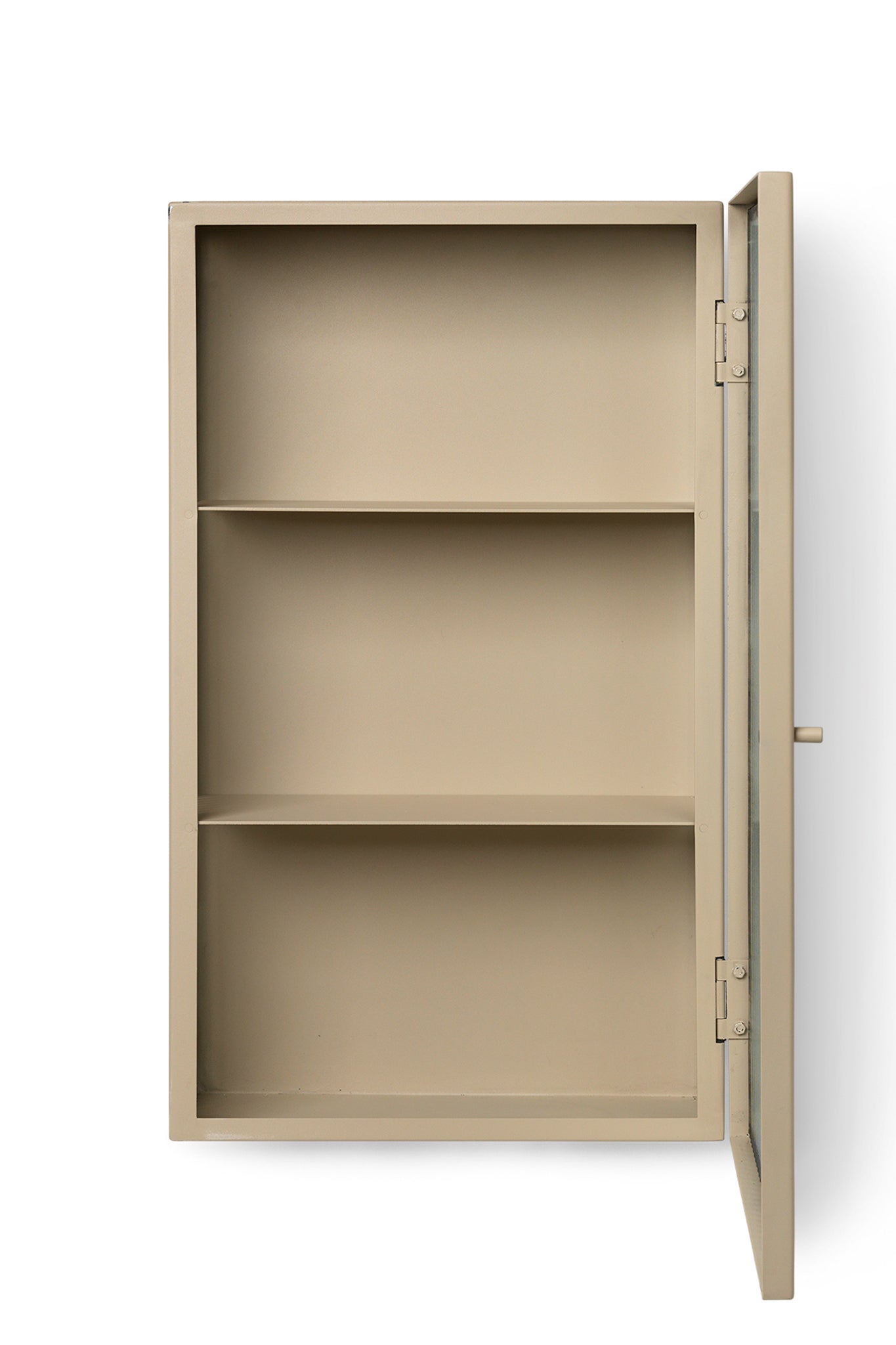 Ferm Living Haze Wall Cabinet - Reeded Glass