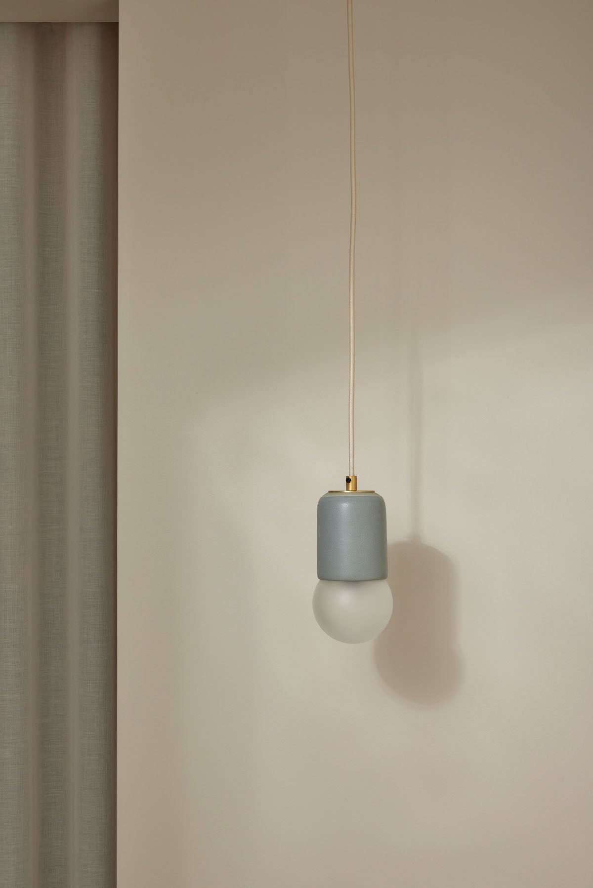 Terra 1 Pendant Light - Fabric