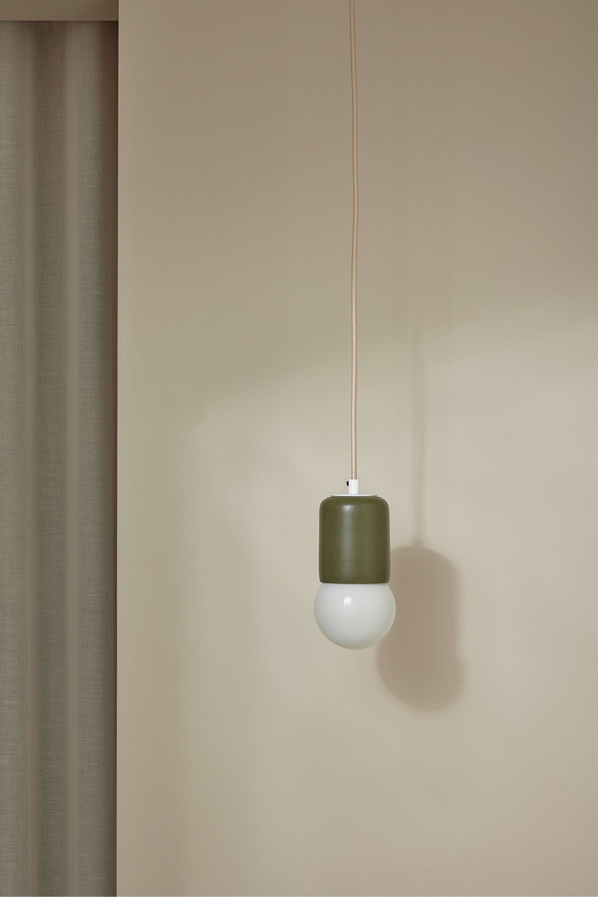 Terra 1 Pendant Light - Fabric