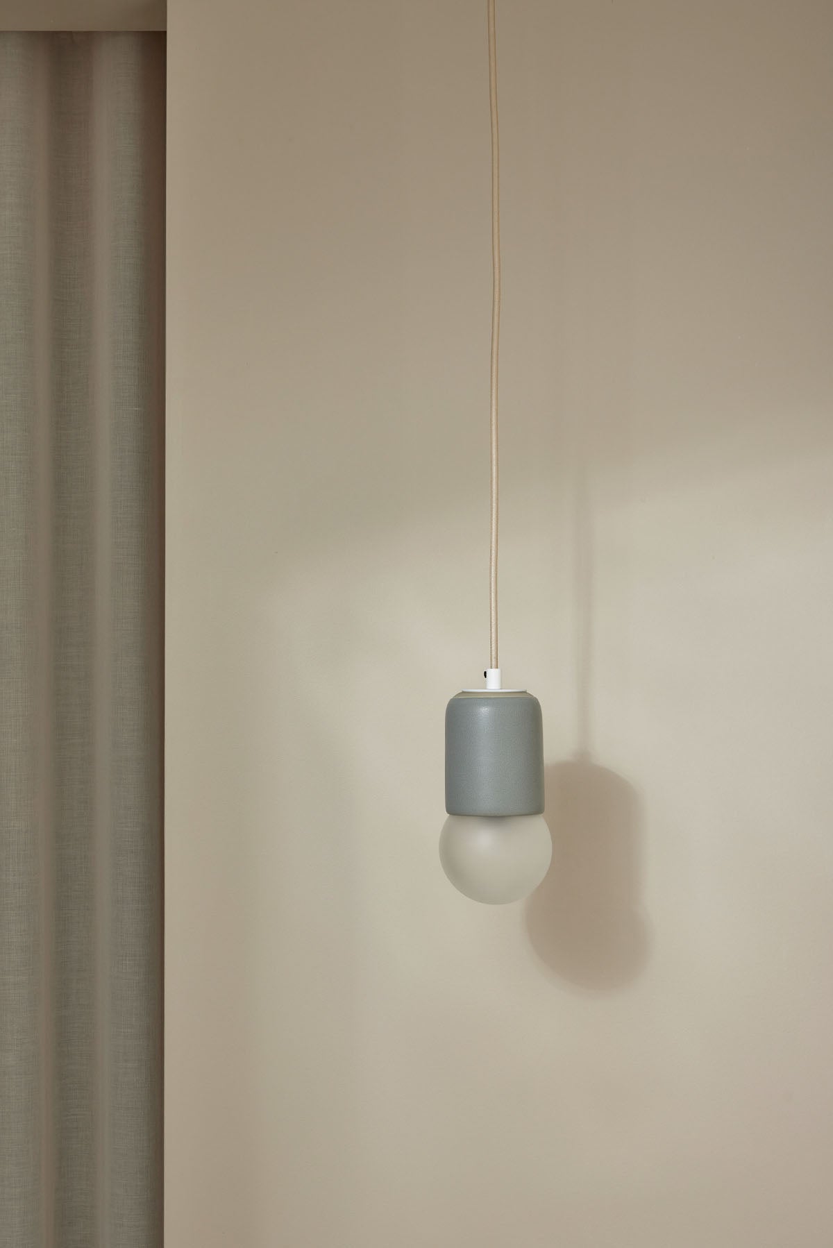 Terra 1 Pendant Light - Fabric