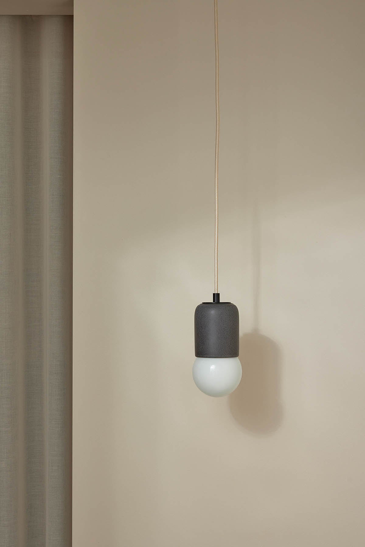 Terra 1 Pendant Light - Fabric
