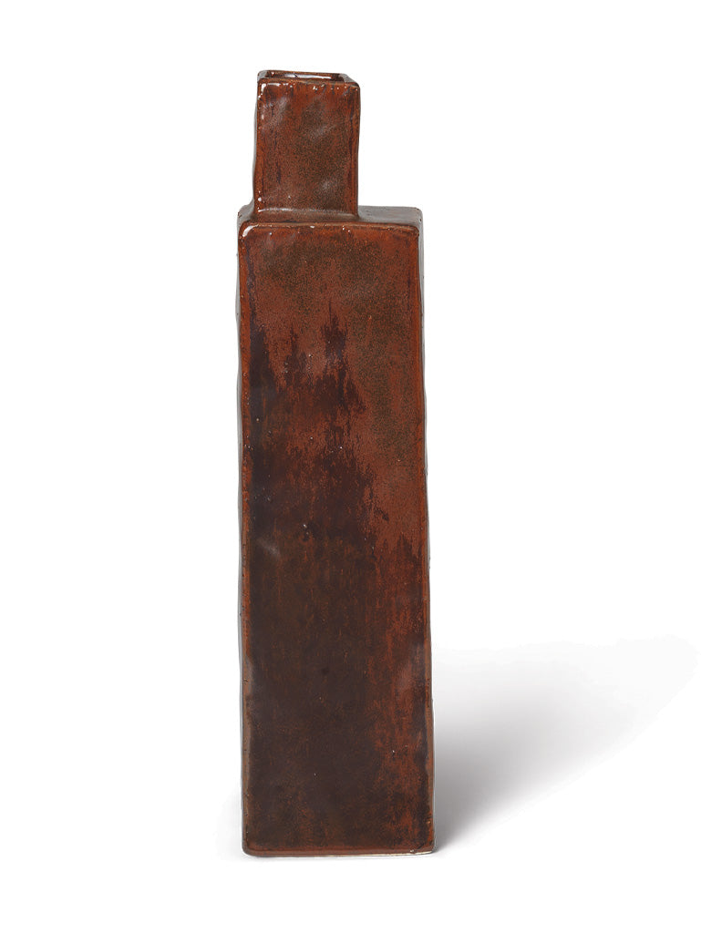 Ferm Living Koa Vase, H40 - Red Brown