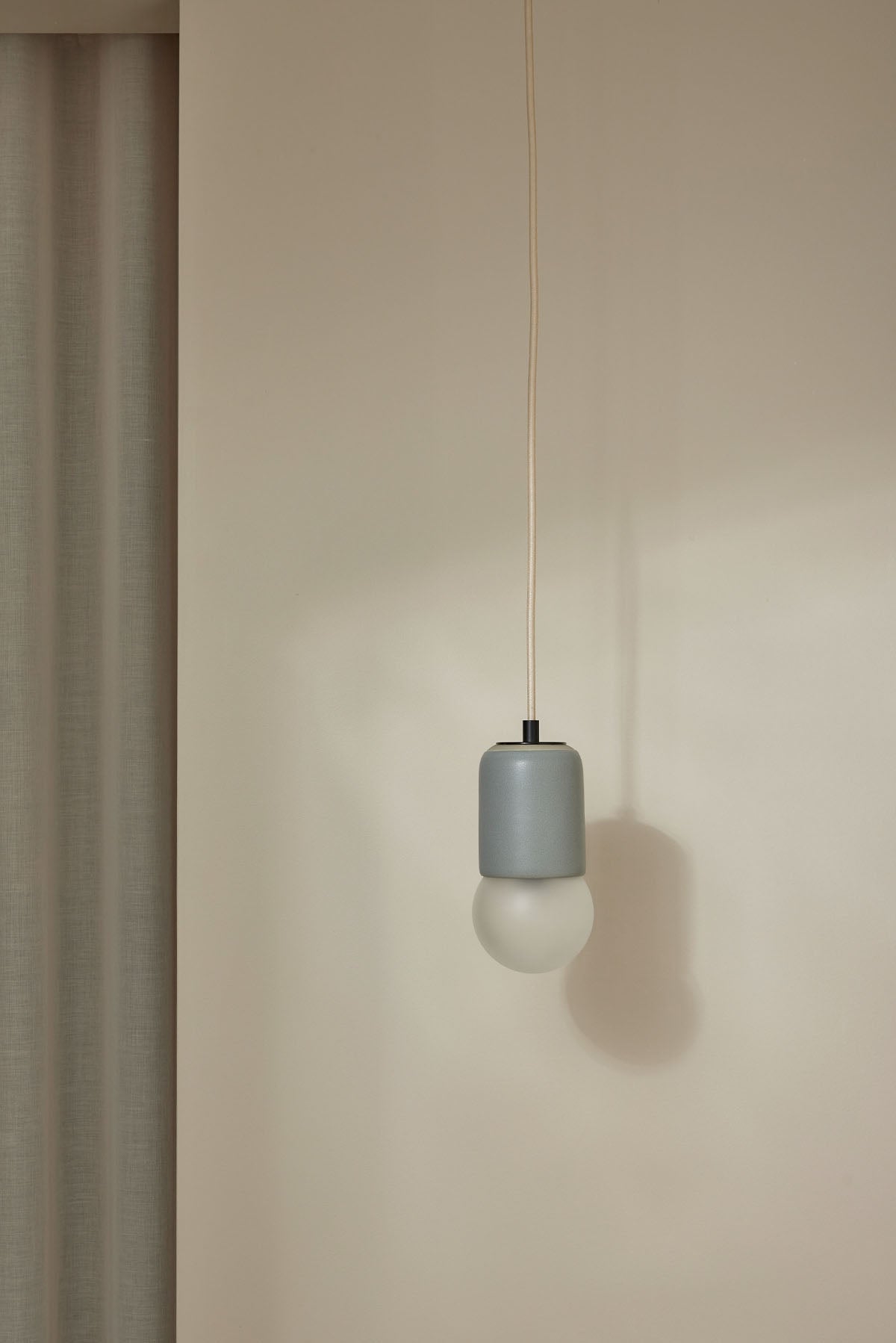 Terra 1 Pendant Light - Fabric