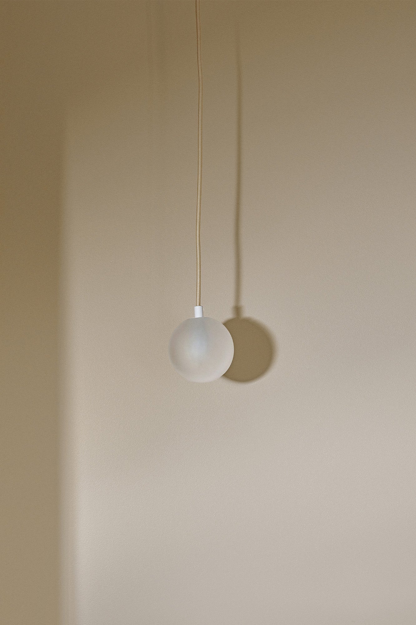 Orb Pendant Light, Small - Fabric Flex