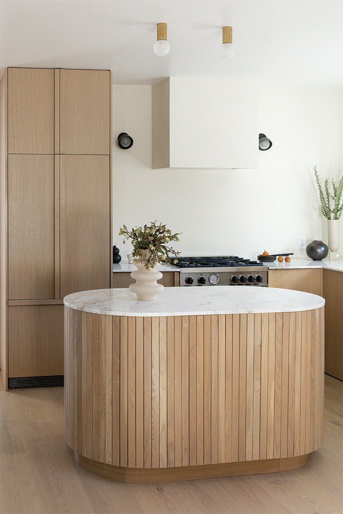 Attalos Ceiling Light, Spring Clip in Brass - Marz DesignsMarz Designs