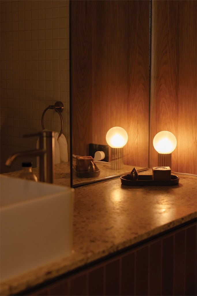 Attalos Table Lamp 95, 240V in Brass - Marz DesignsMarz Designs