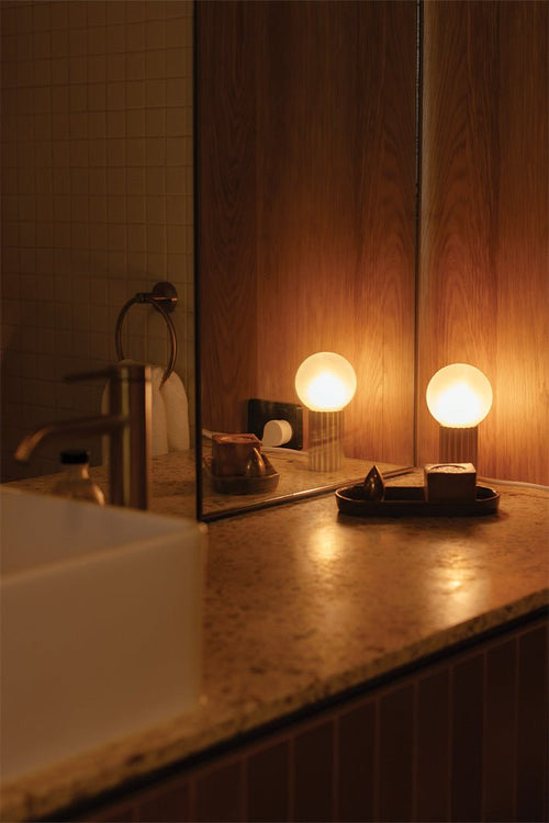 Attalos Table Lamp 95, 240V in Brass