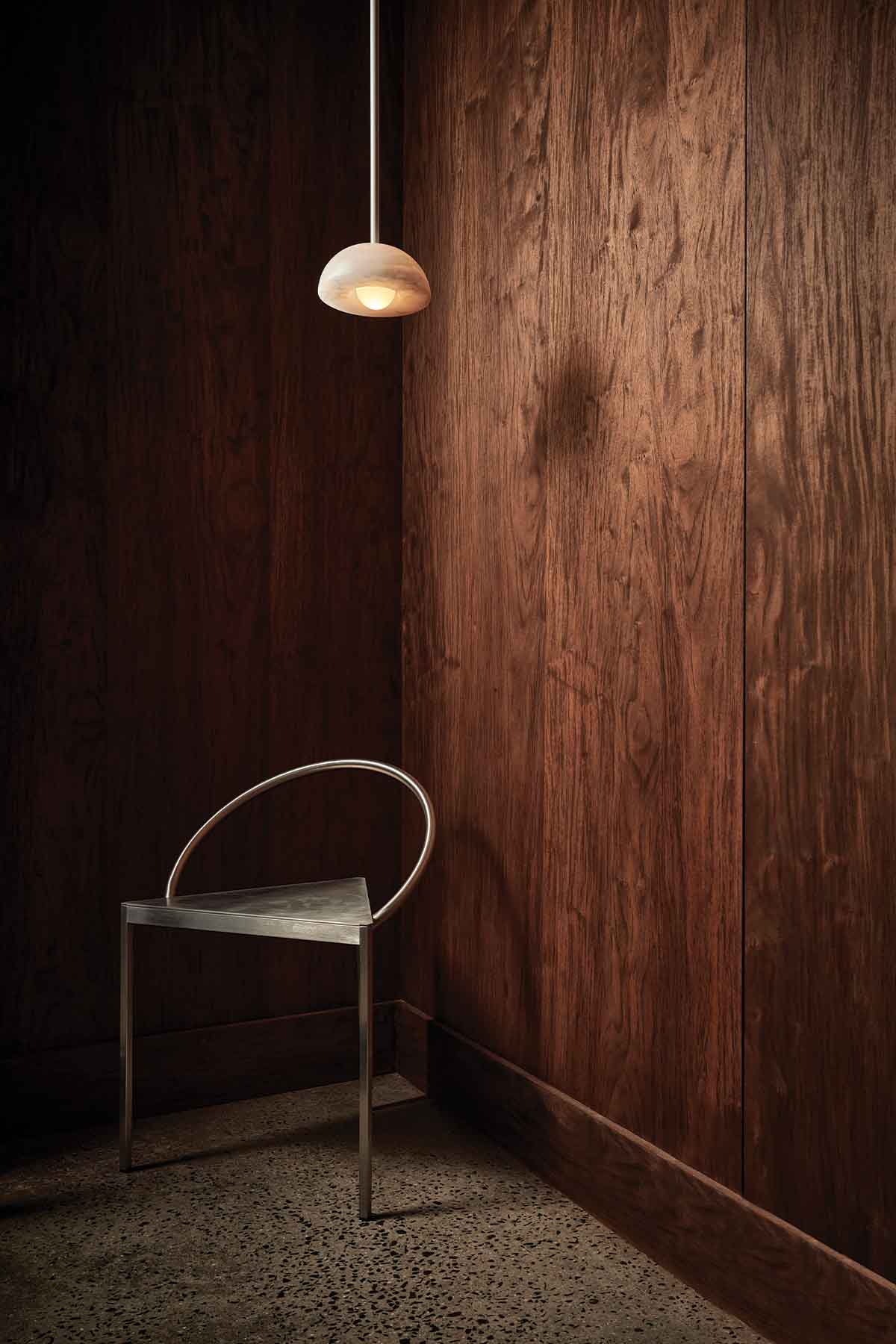 Aurelia Pendant Light, Stone - Marz DesignsMarz Designs
