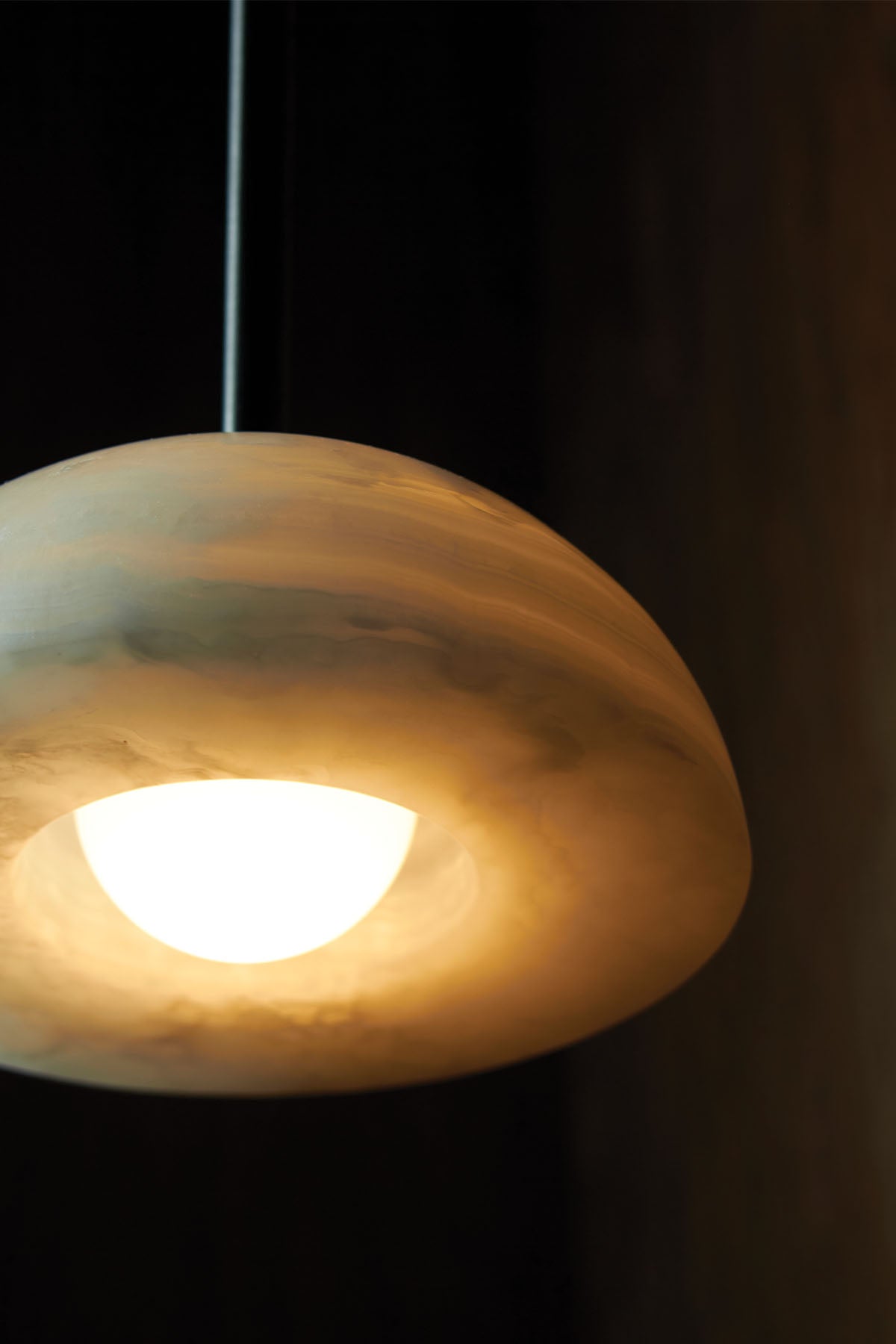 Aurelia Pendant Light, Stone - Marz DesignsMarz Designs