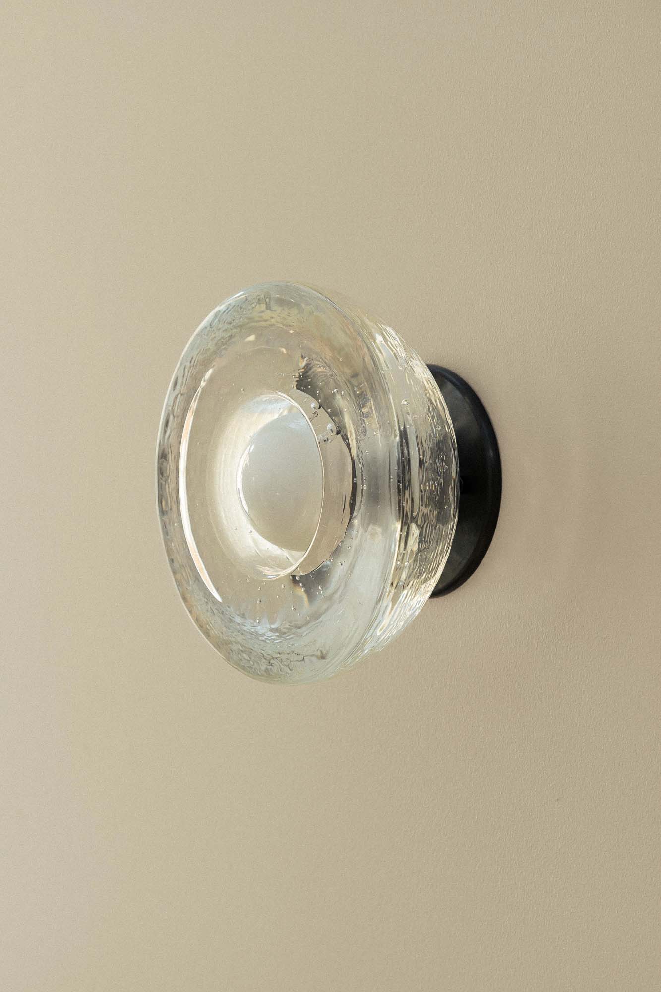Aurelia Surface Sconce, Cast Glass - Marz DesignsMarz Designs