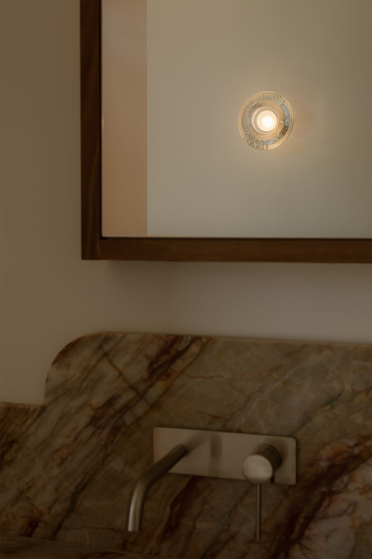 Aurelia Surface Sconce, Cast Glass - Marz DesignsMarz Designs
