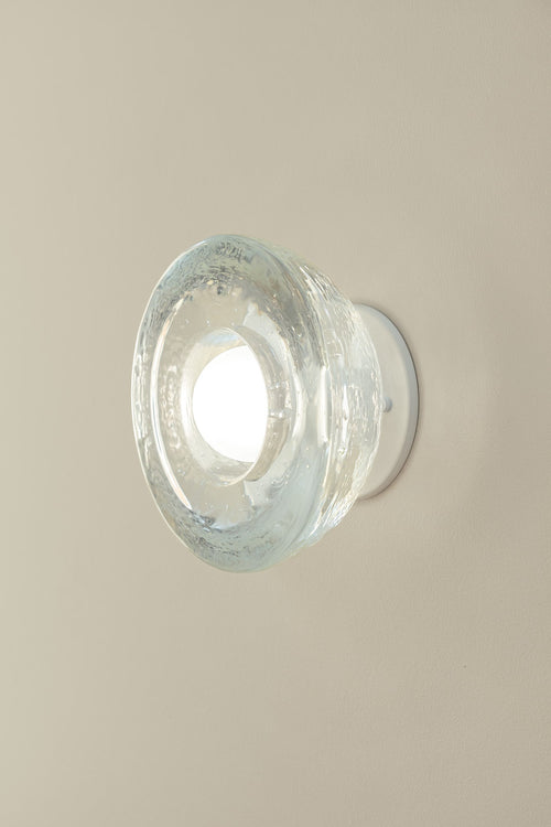 Aurelia Surface Sconce, Cast Glass