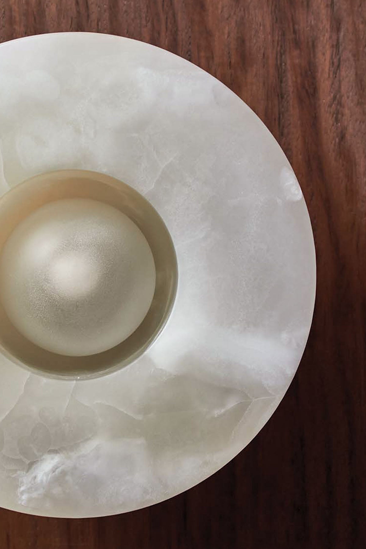 Aurelia Surface Sconce, Stone - Marz DesignsMarz Designs