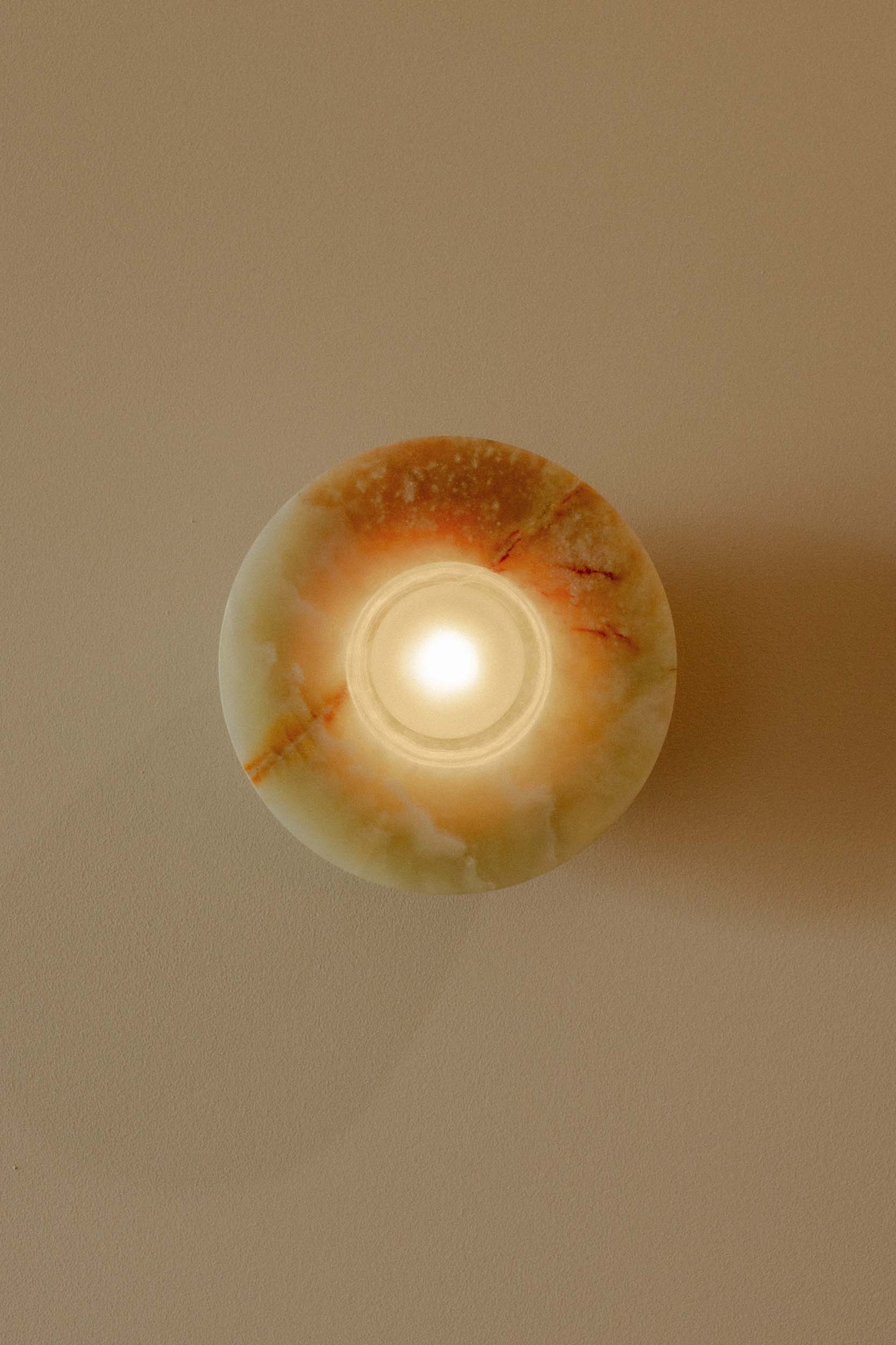 Aurelia Surface Sconce, Stone - Marz DesignsMarz Designs