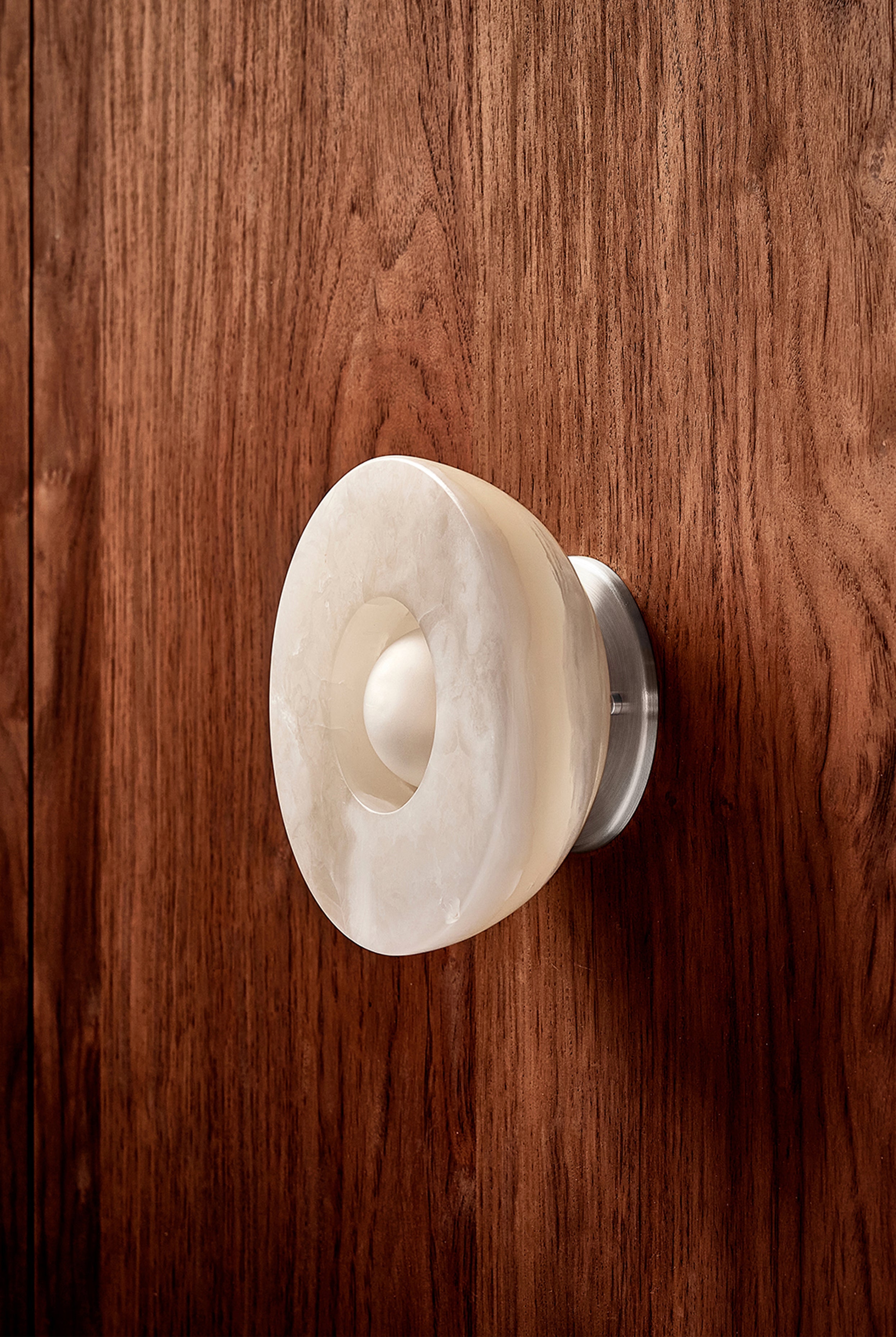 Aurelia Surface Sconce, Stone - Marz DesignsMarz Designs