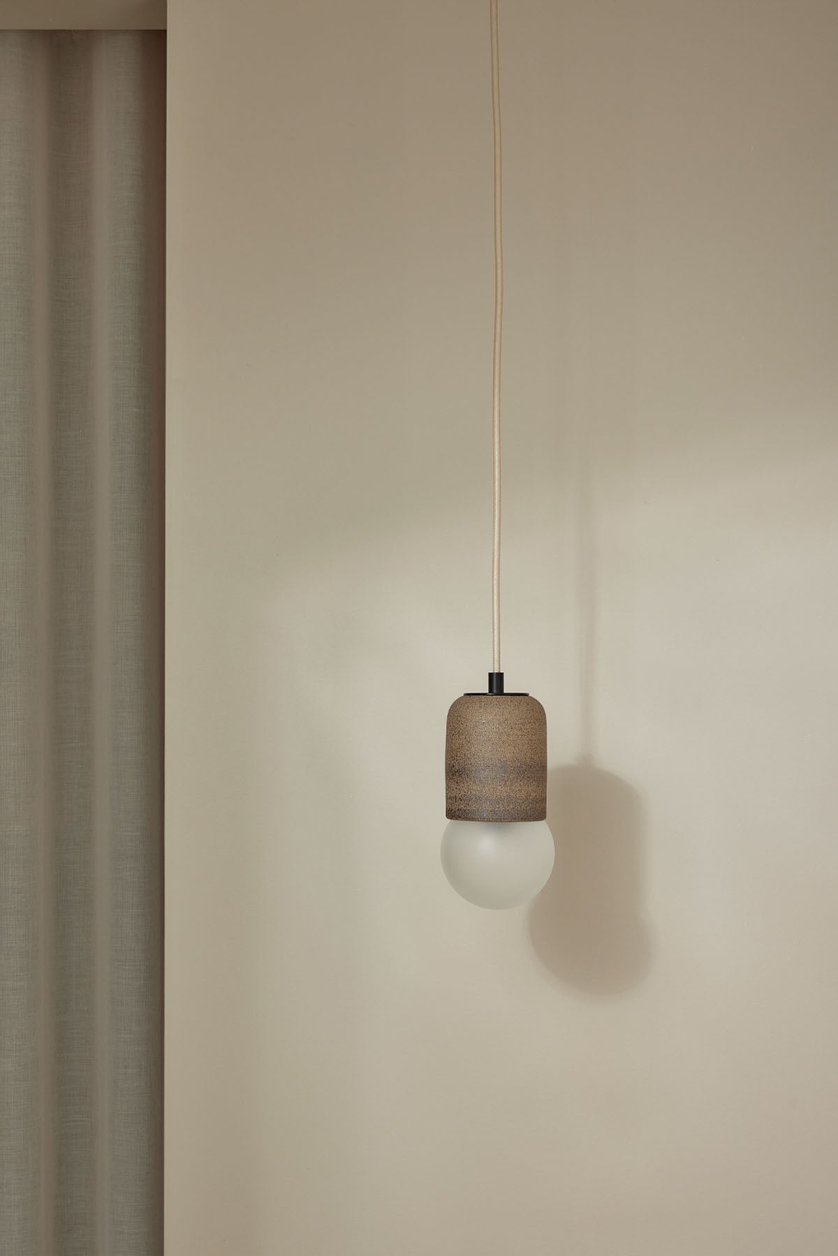Terra 1 Pendant Light - Fabric