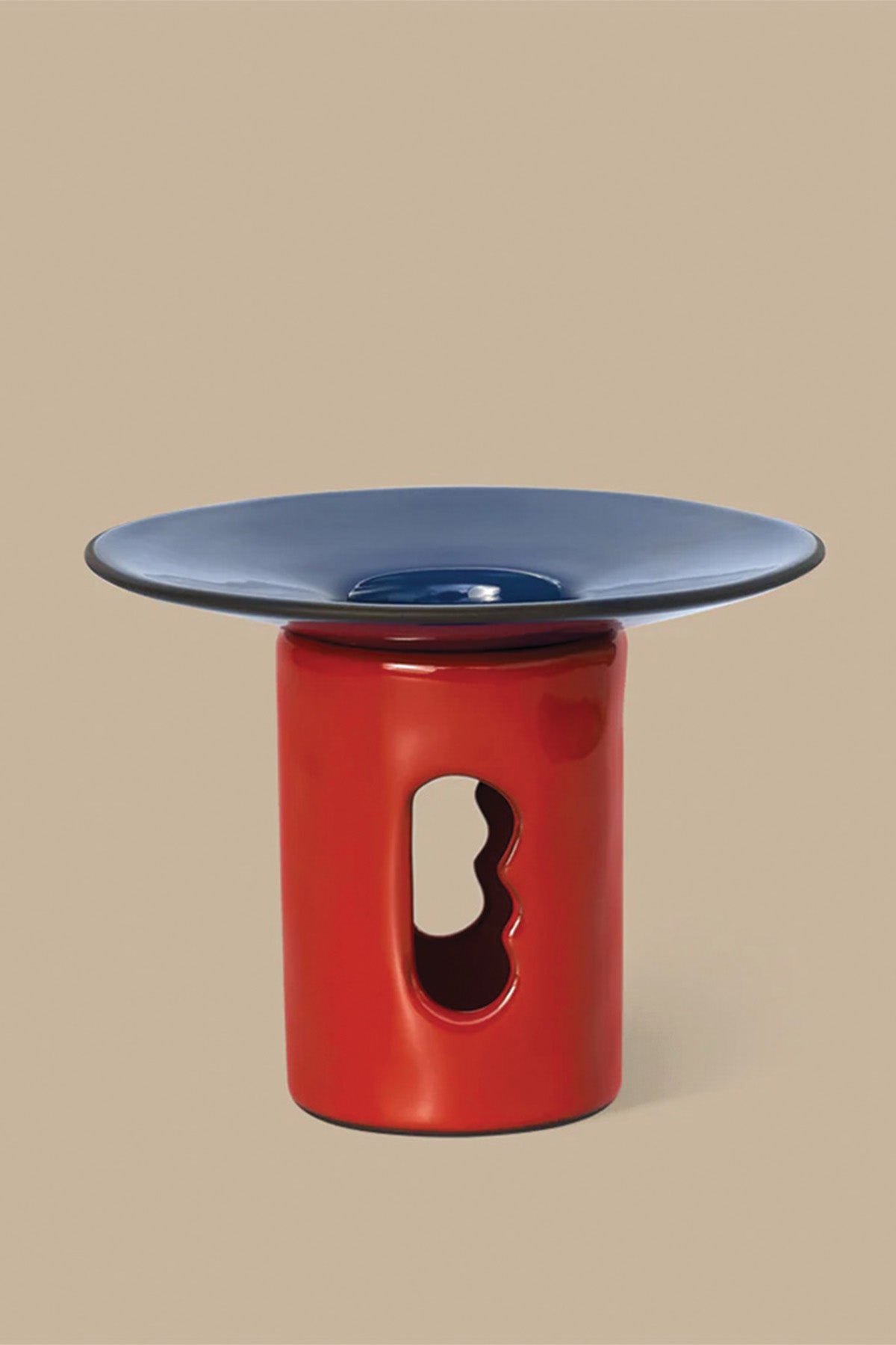 Black Blaze - Lumière Oil Burner in Flame - Marz DesignsBlack Blaze