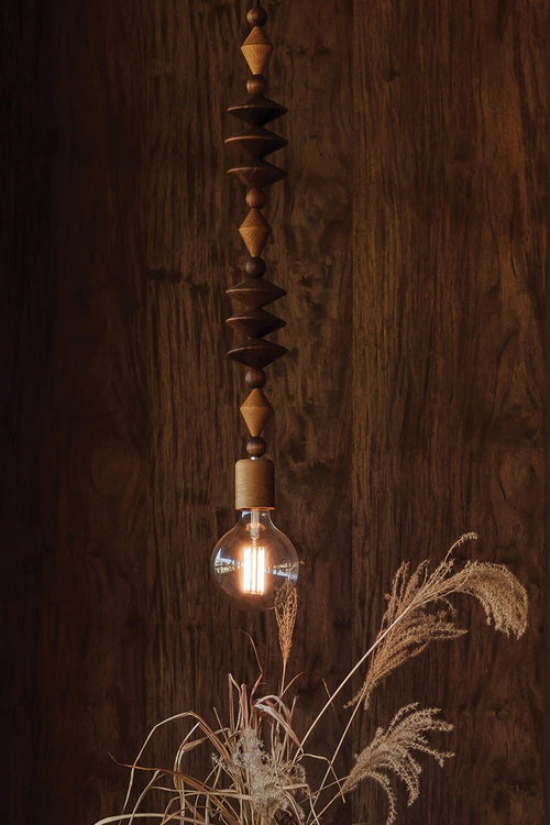 Bright Beads Art Pendant Light