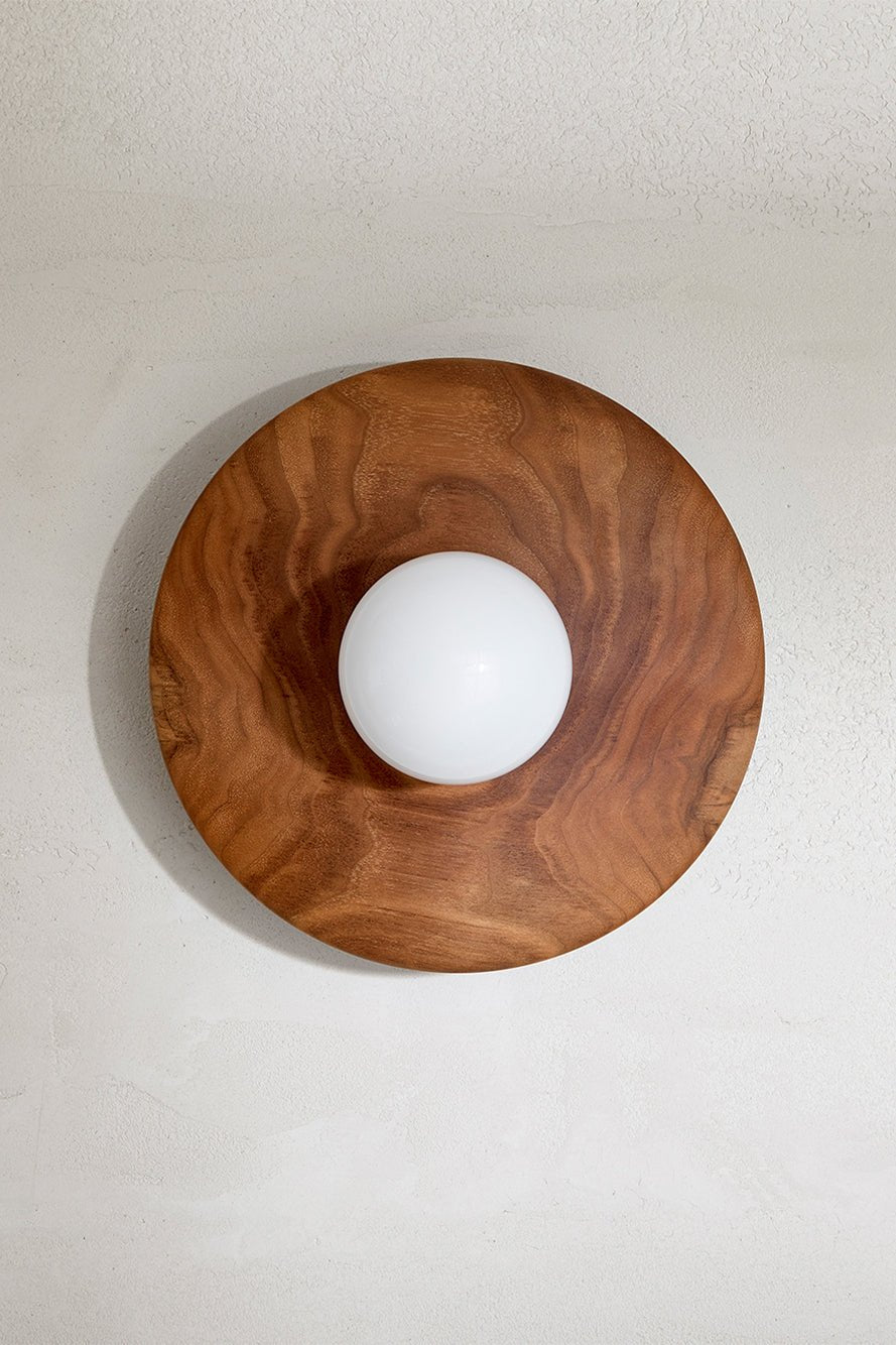 Bright Beads Disc Wall Light