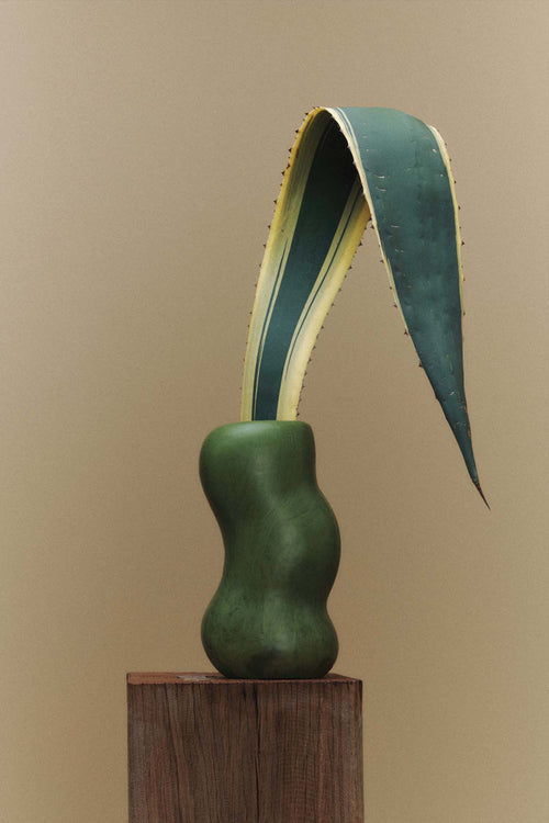 Dinosaur Designs Valley Vase, Olive