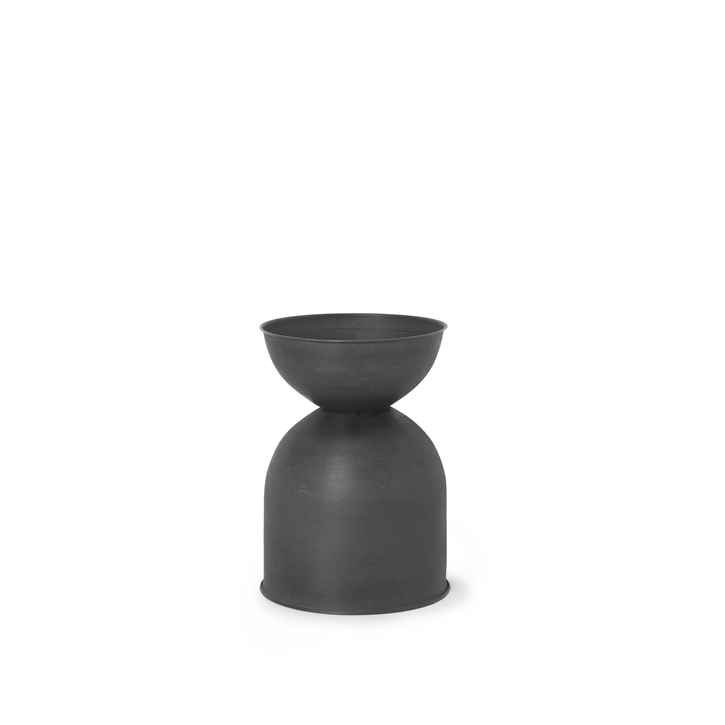 Ferm Living Hourglass Pot - Small - Black