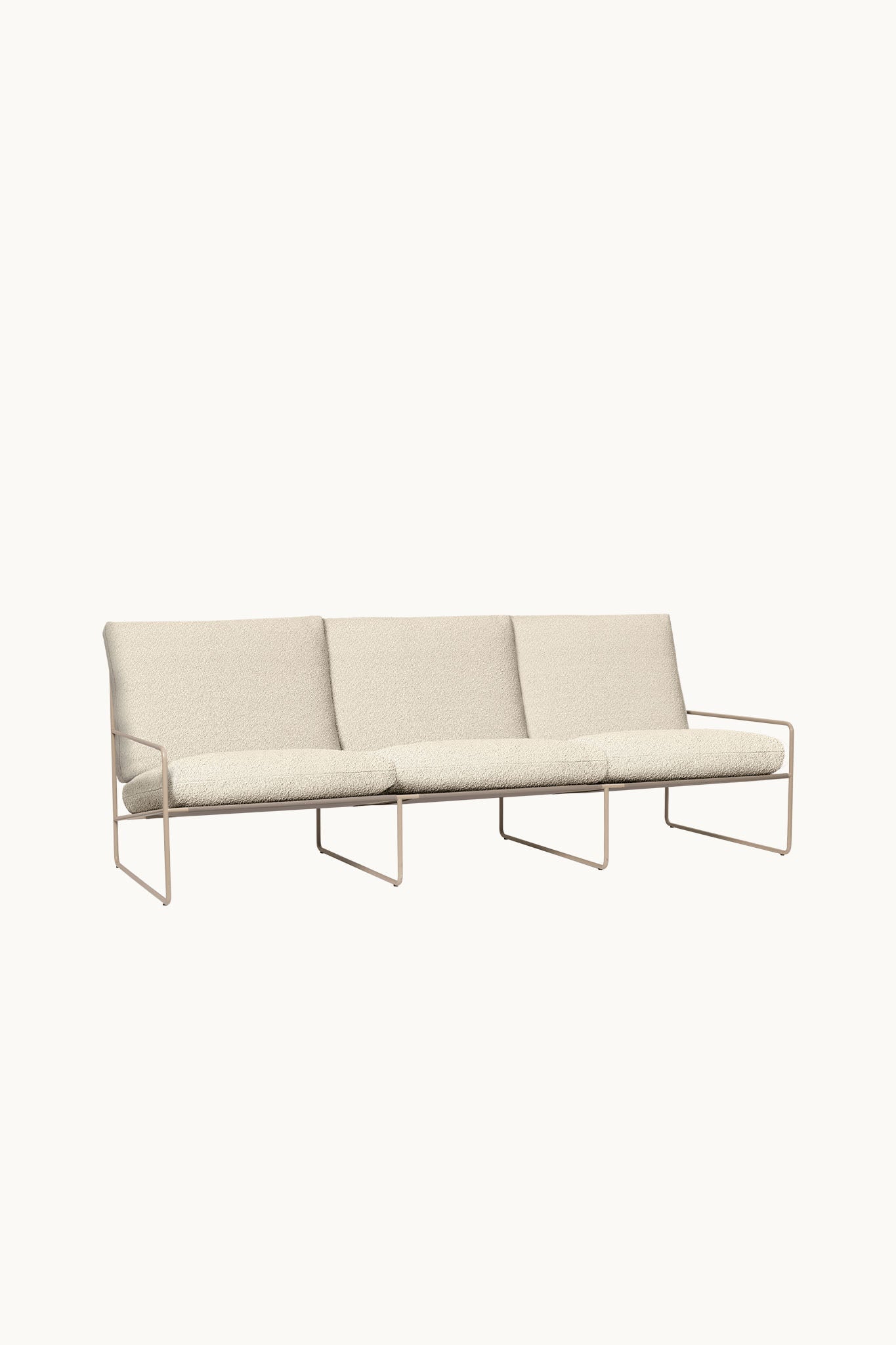 Ferm Living - Desert 3 Seater - Pure Boucle - Cashmere/Off - White - Marz DesignsFerm Living