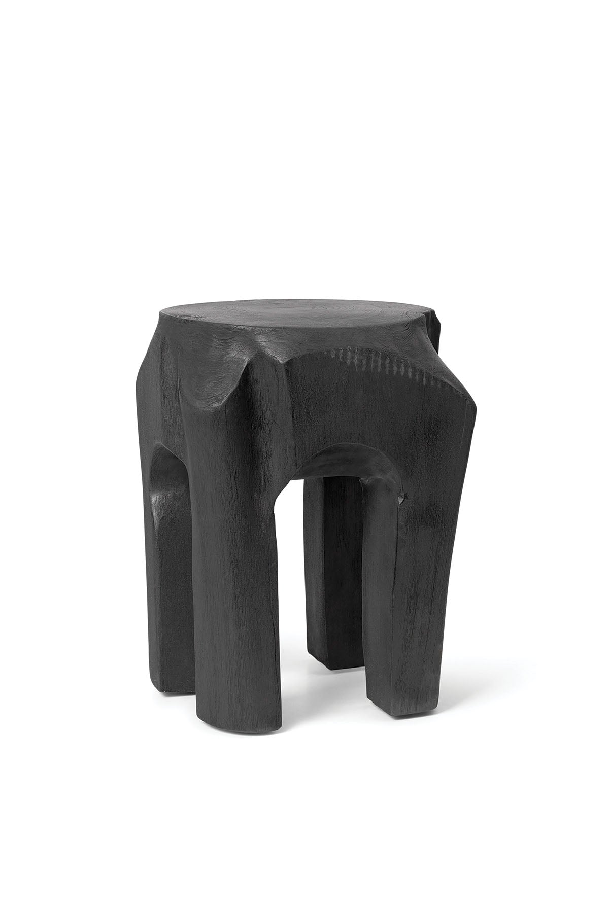 Ferm Living, Root Stool - Black Stained - Marz DesignsFerm Living