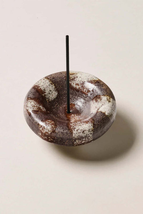 Gentle Habits, The Vessel Incense Holder - Chocolate
