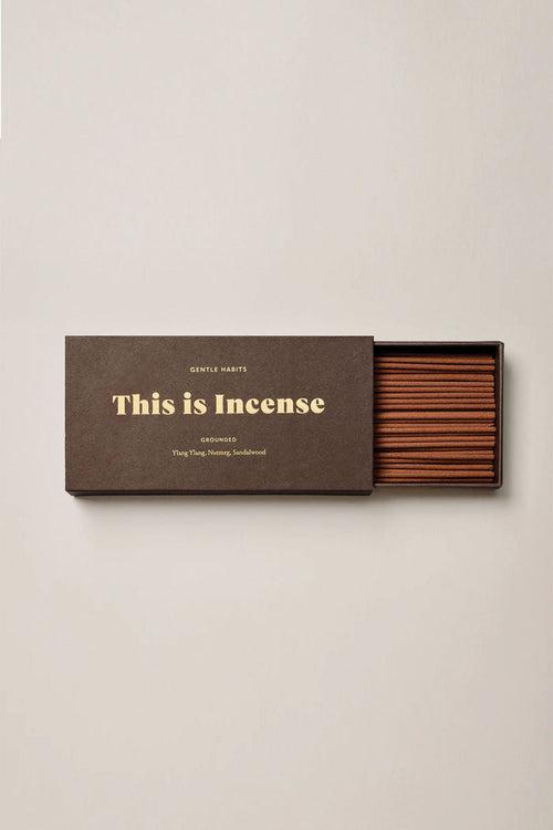 Gentle Habits, This Is Incense - GROUNDED