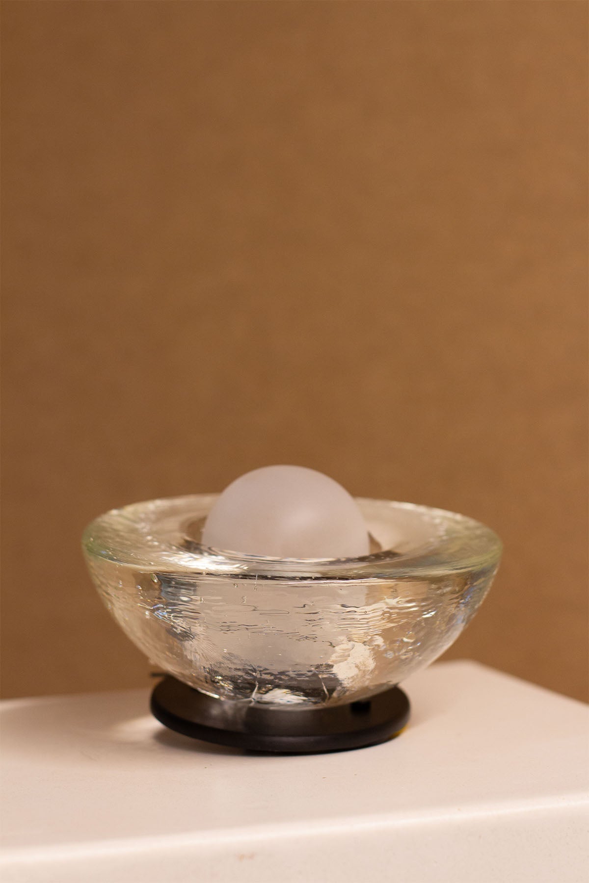Imperfect Marz Aurelia Surface Sconce - Cast Glass, Brushed Black - Marz DesignsMarz Designs