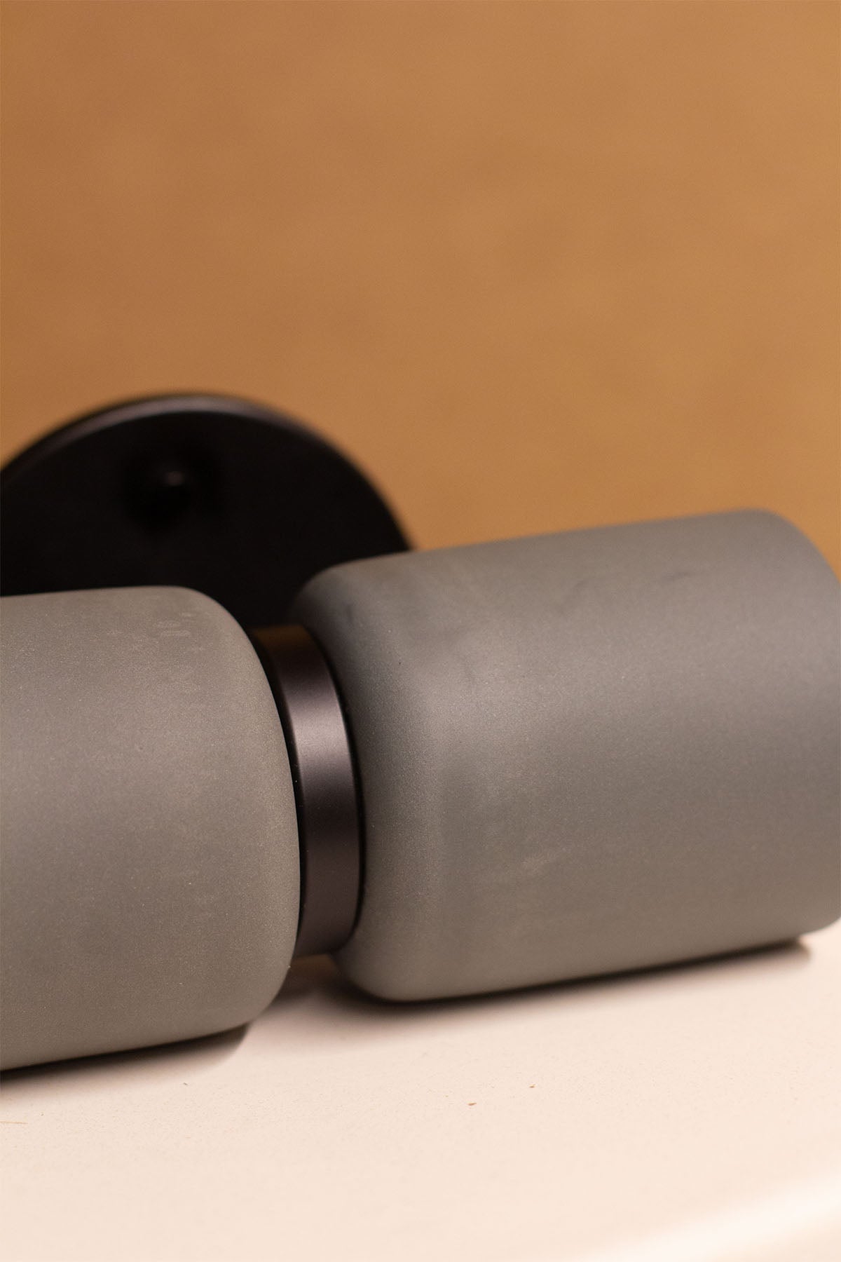Imperfect Terra 2 Wall Light - Slate, Brushed Black - Marz DesignsMarz Designs