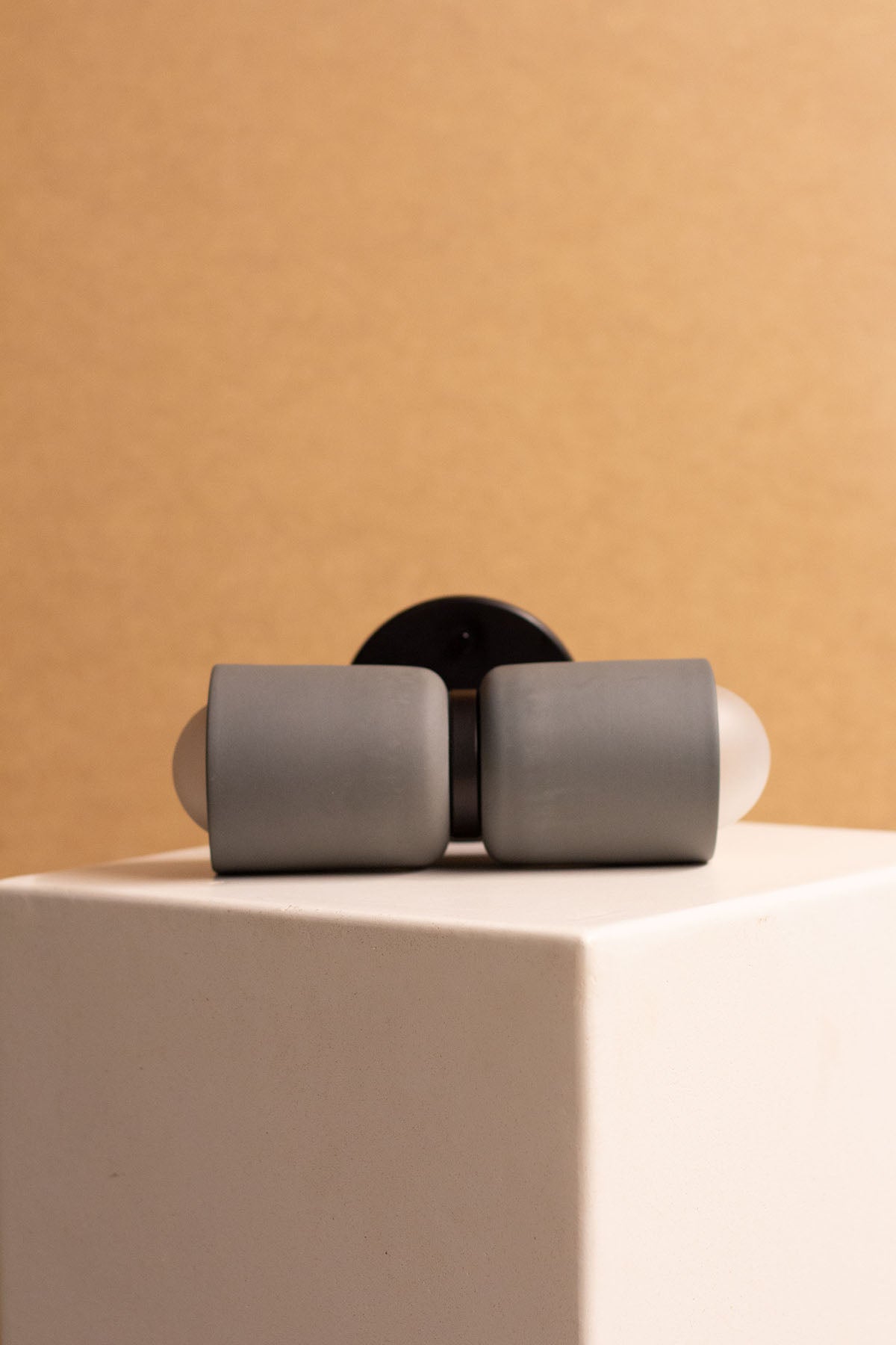 Imperfect Terra 2 Wall Light - Slate, Brushed Black - Marz DesignsMarz Designs