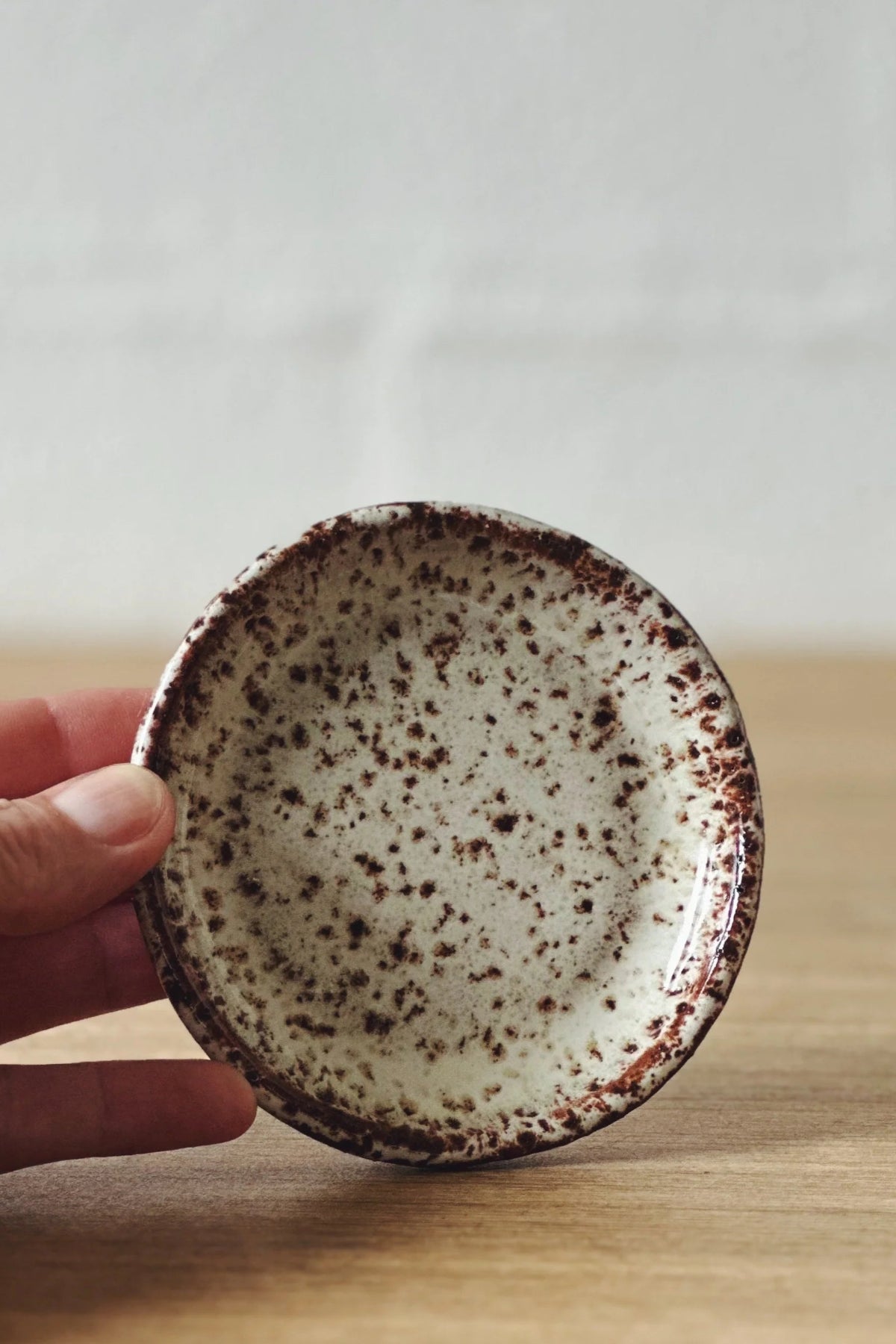 Jenn Johnston Ceramics Speckled Plate - Tiny - Marz DesignsJenn Johnston Ceramics