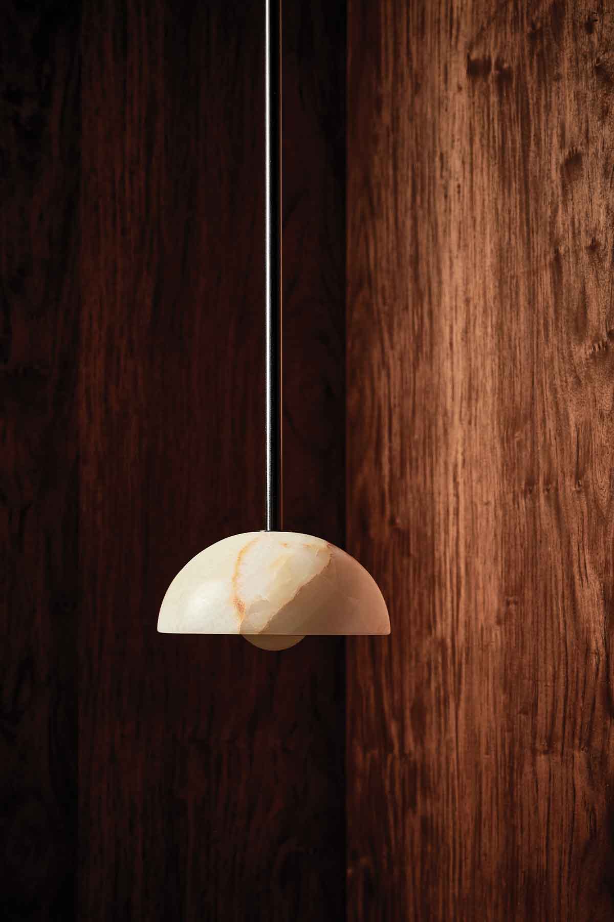 Aurelia Pendant Light, Stone