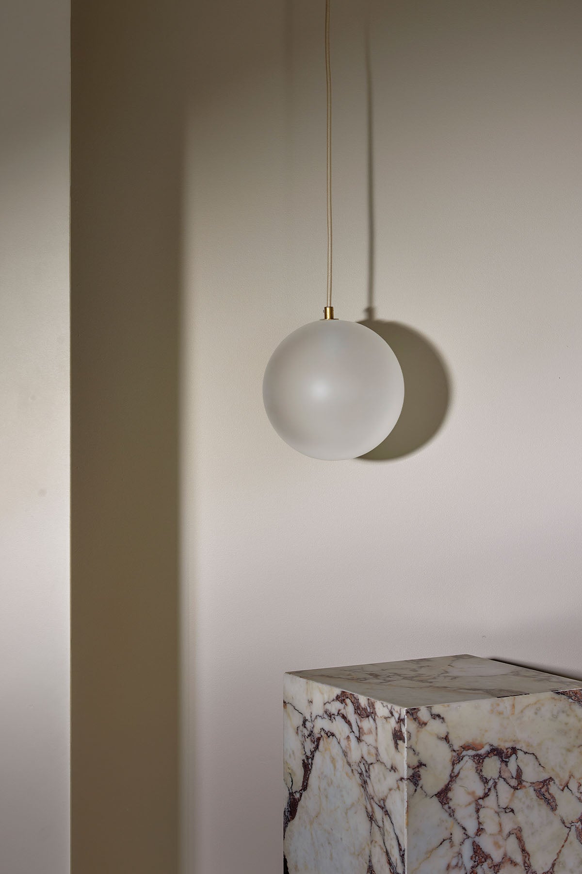 Orb Pendant Light, Large - Fabric Flex