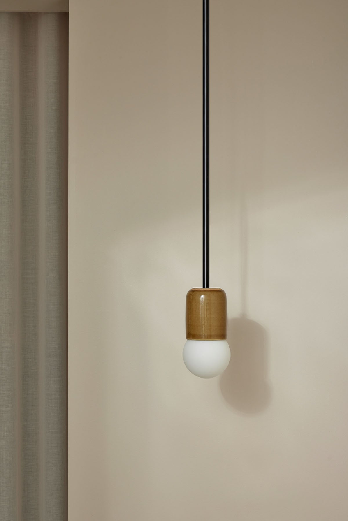 Terra 1 Pendant Light - Solid Rod