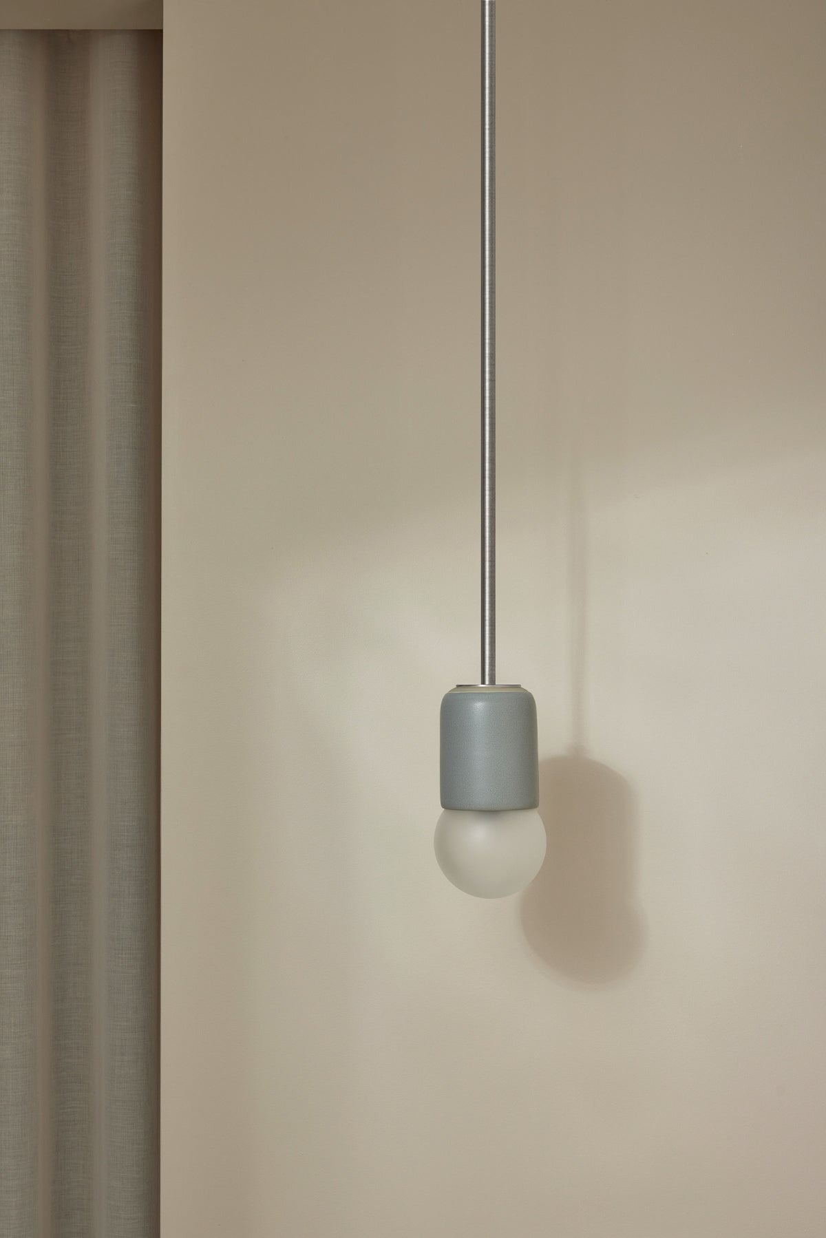 Terra 1 Pendant Light - Solid Rod