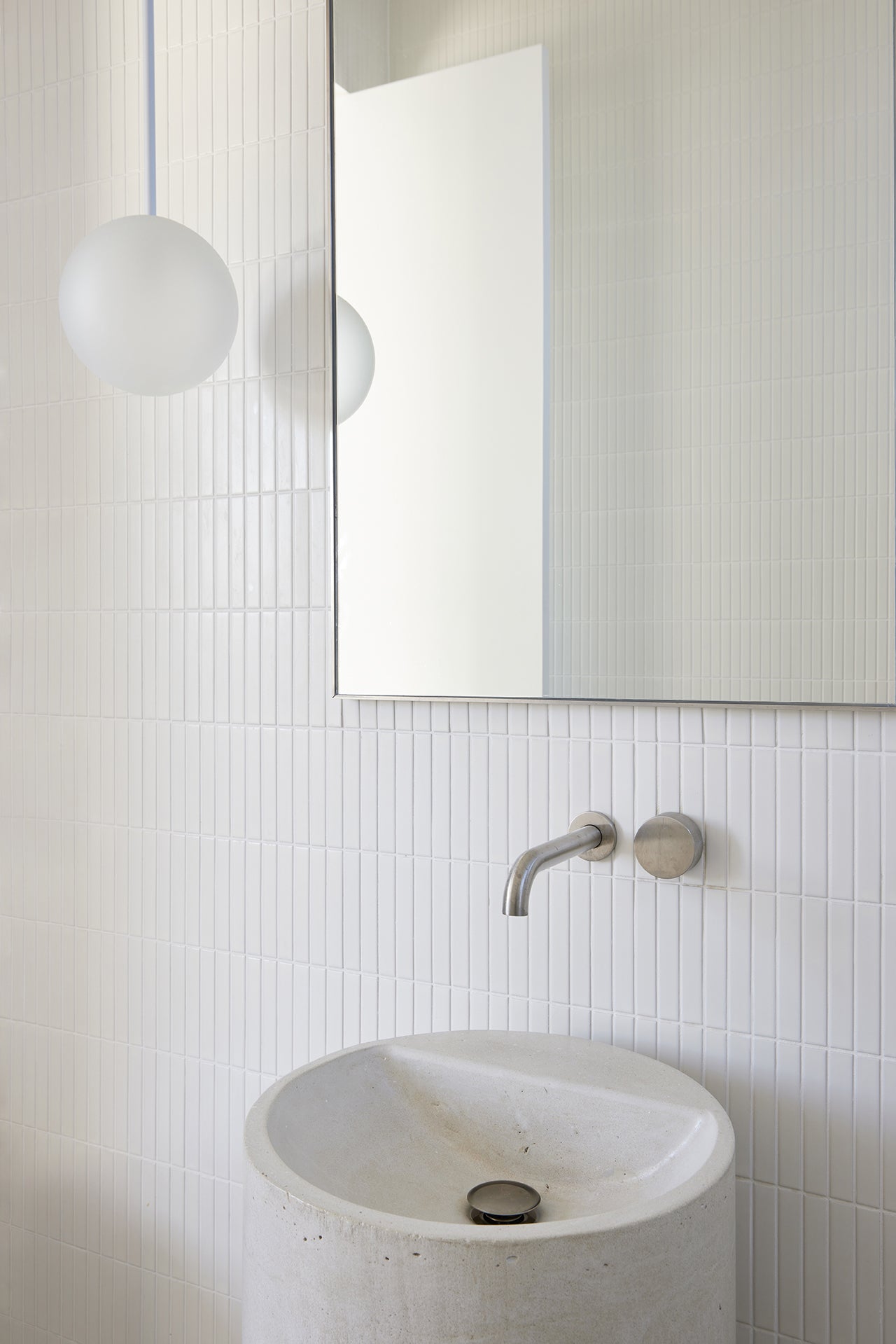 Orb Pendant Light, Large - Solid Rod - Marz DesignsMarz Designs