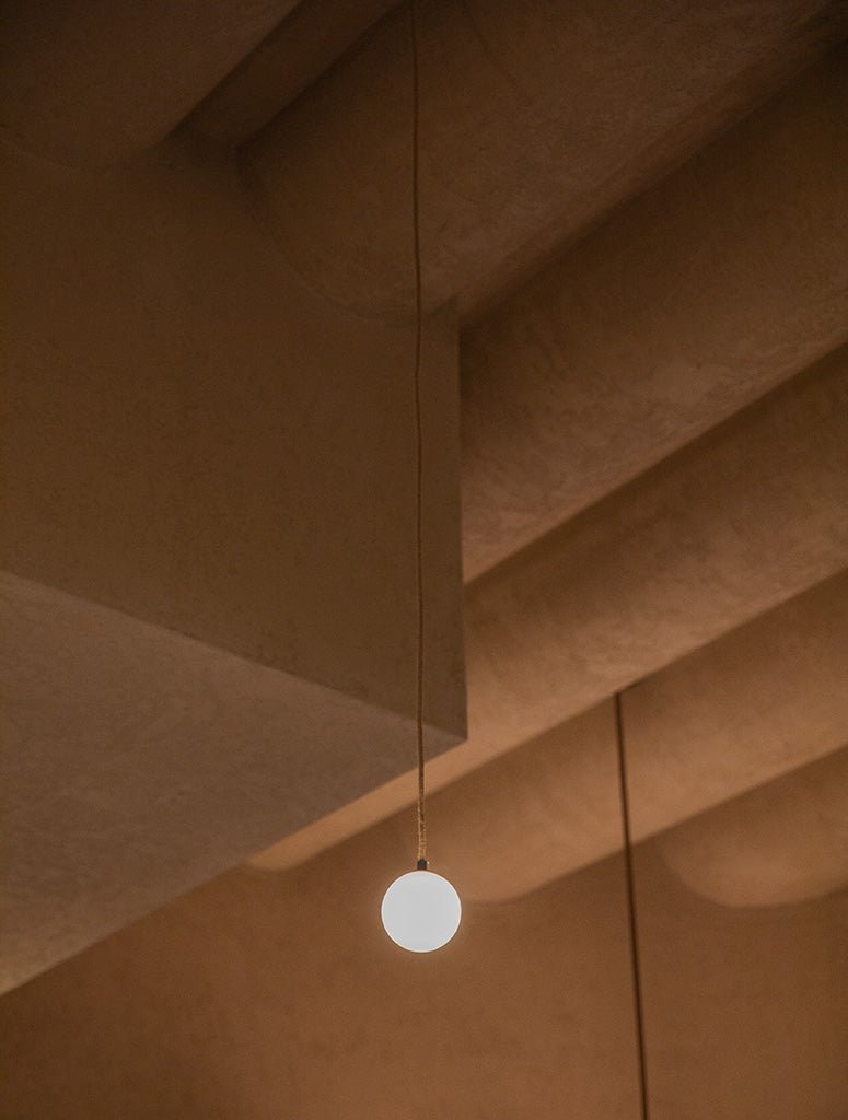 Orb Pendant Light, Small - Fabric Flex - Marz DesignsMarz Designs