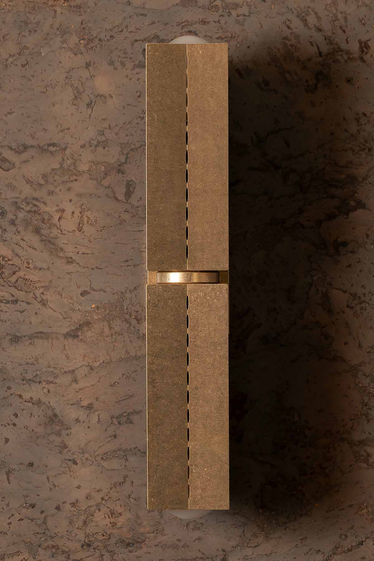 Polaris Wall Light, Large, Tumbled Brass - Marz DesignsMarz Designs