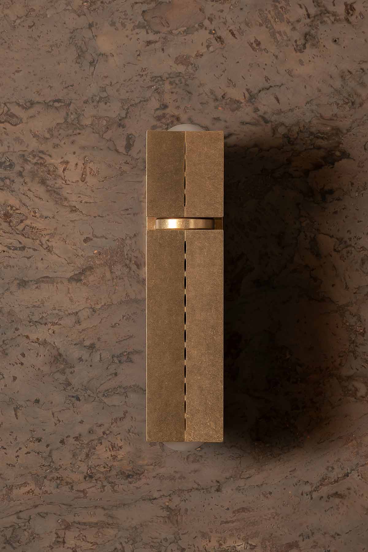 Polaris Wall Light, Medium, Tumbled Brass - Marz DesignsMarz Designs