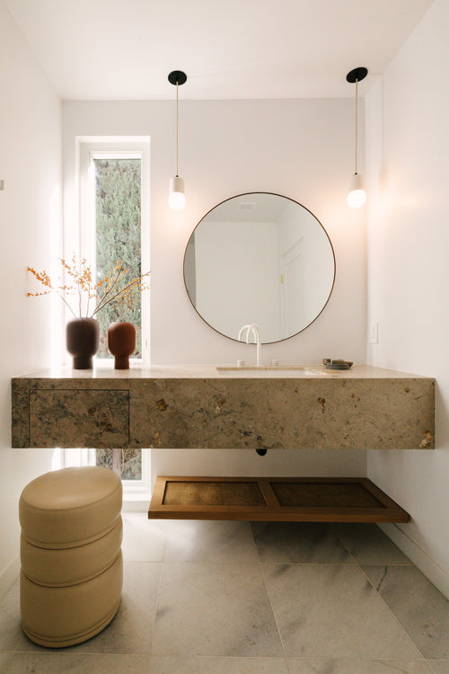 Terra 1 Pendant Light - Fabric