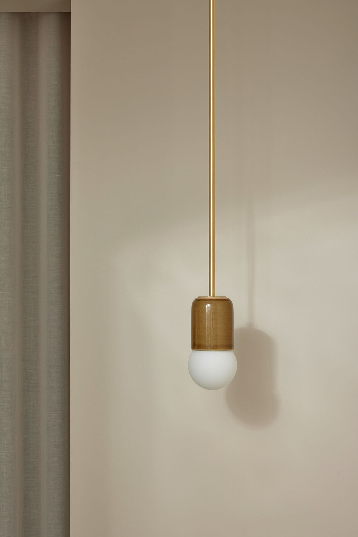 Terra 1 Pendant Light - Solid Rod - Marz DesignsMarz Designs