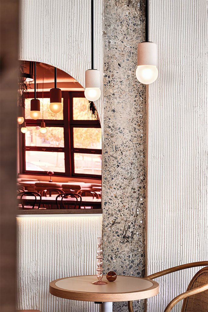 Terra 1 Pendant Light - Solid Rod - Marz DesignsMarz Designs