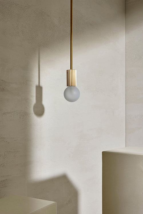 Attalos Pendant Light 95_700MM INCLUDED_Brass