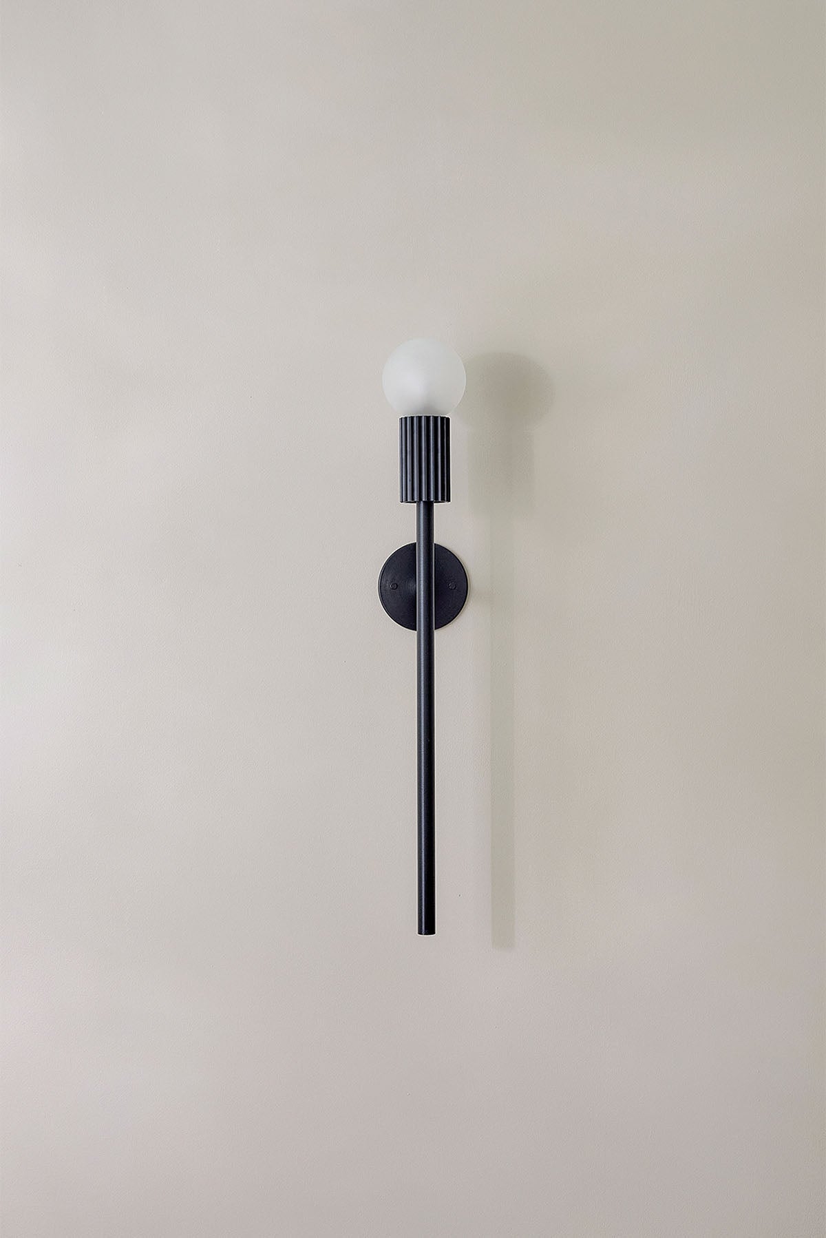 Attalos Wall Light, Brushed Black - Marz DesignsMarz Designs
