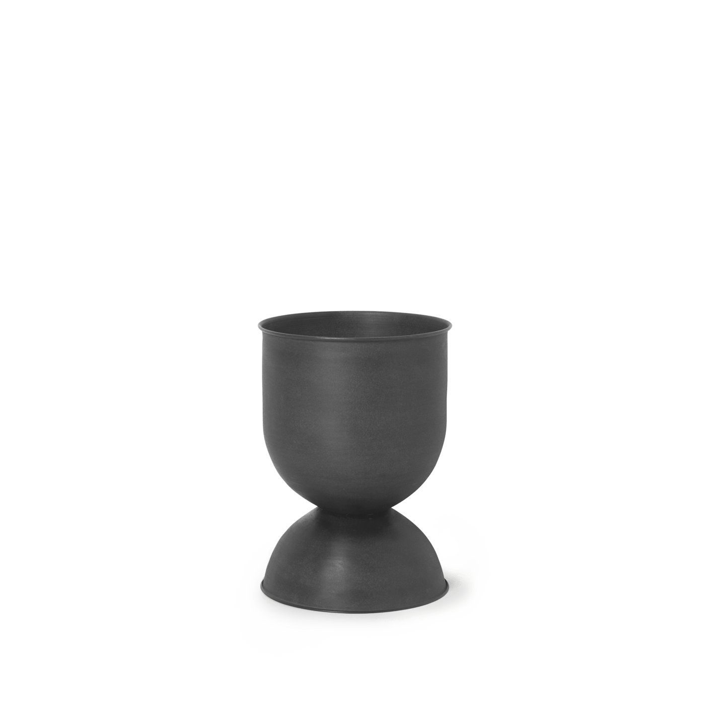 Ferm - Hourglass Pot - Small - Black/D. GreyFermFerm - Marz DesignsFerm Living